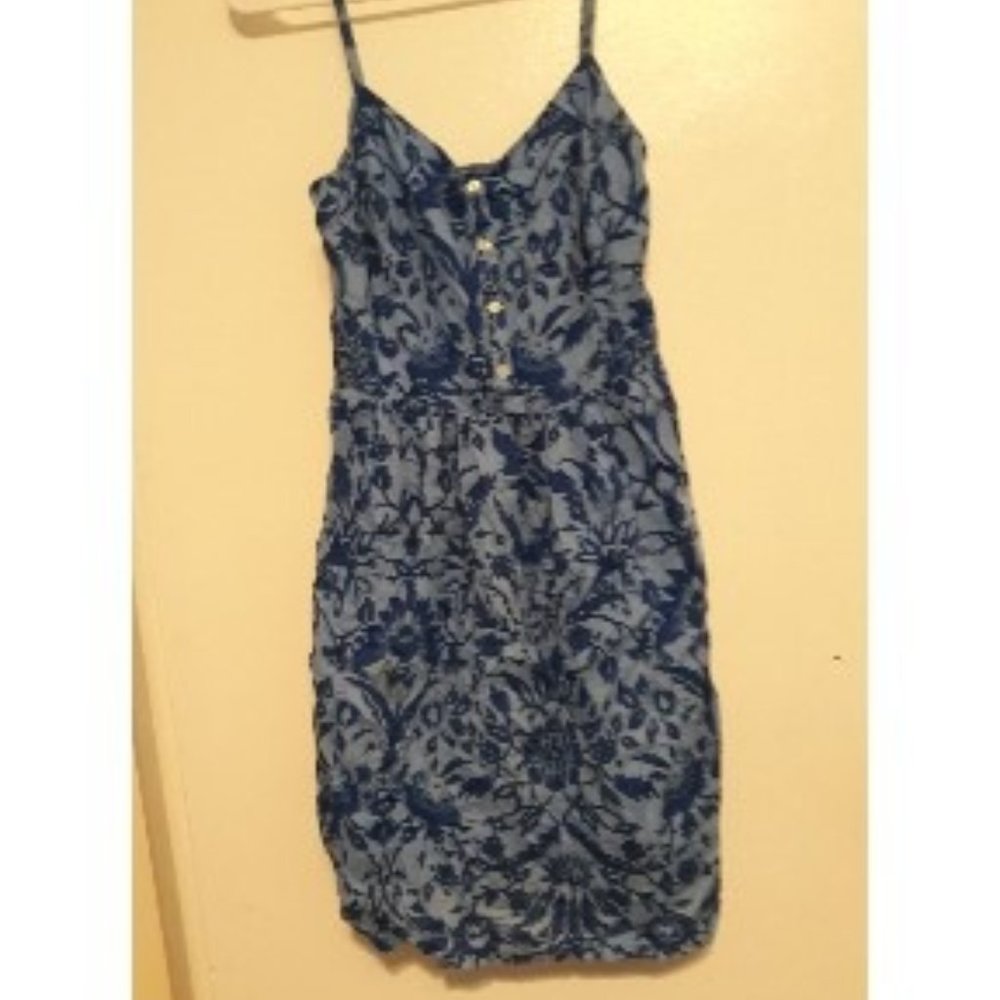 Old Navy Blue Floral Sundress